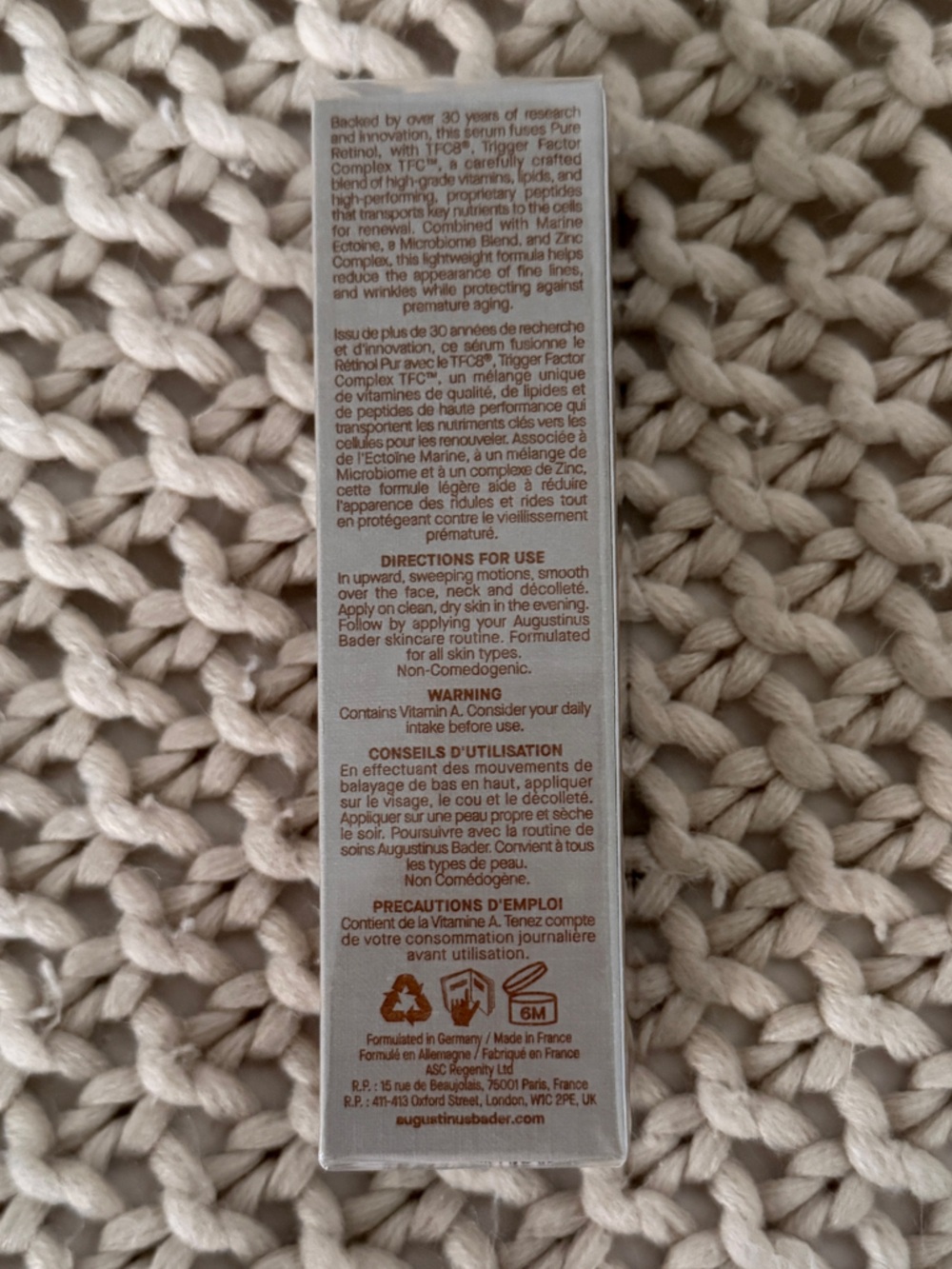 Augustinus Bader The Mineral Sunscreen SPF 50 - 30 ml - Picture 3 of 4